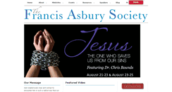 Desktop Screenshot of francisasburysociety.com