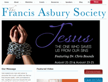 Tablet Screenshot of francisasburysociety.com